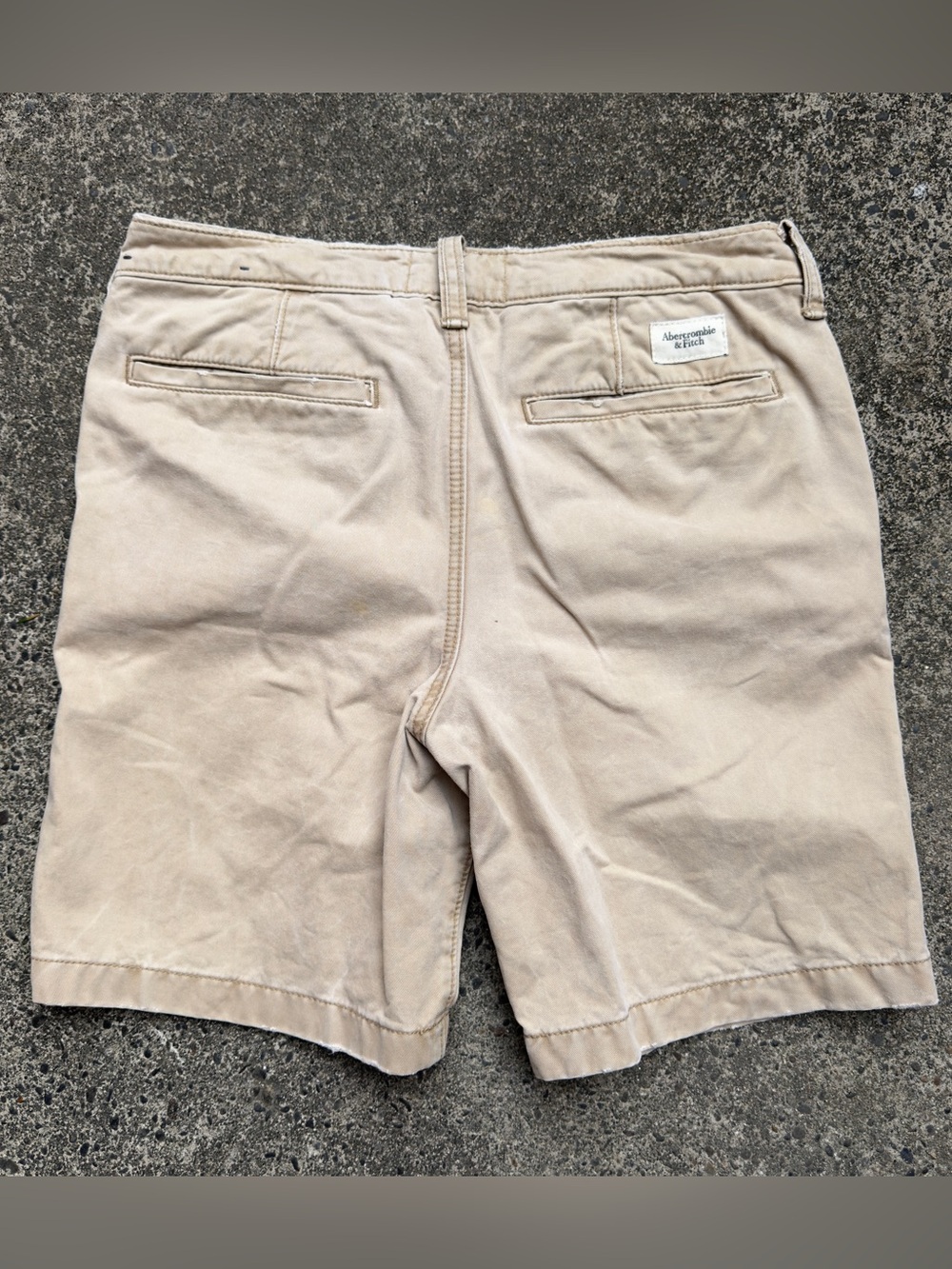 Abercrombie & Fitch Khaki Y2K Shorts Sz 32